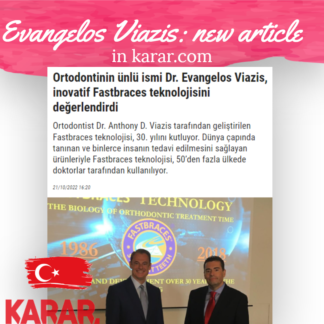 Ο Ευάγγελος Βιάζης στο διαβόητο news site της Τουρκίας 🇹🇷 karar.com!